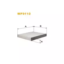 WP9110 Фільтр салону (фільтр кабіни) [WIX]