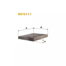 WP9111 Фільтр салону (фільтр кабіни) [WIX]