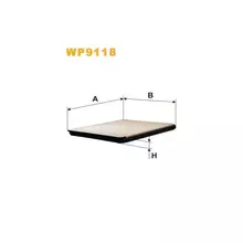 WP9118 Фільтр салону (фільтр кабіни) [WIX]