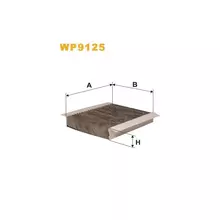 WP9125 Фільтр салону (фільтр кабіни) [WIX]