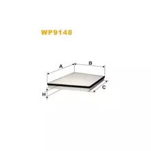 WP9148 Фільтр салону (фільтр кабіни) [WIX]