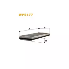 WP9177 Фільтр салону (фільтр кабіни) [WIX]