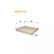 WP9178 Фільтр салону (фільтр кабіни) [WIX]