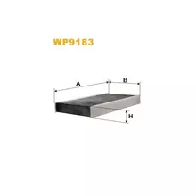 WP9183 Фільтр салону (фільтр кабіни) [WIX]