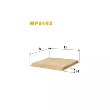 WP9192 Фільтр салону (фільтр кабіни) [WIX]