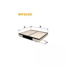 WP9200 Фільтр салону (фільтр кабіни) [WIX]