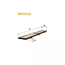 WP9232 Фільтр салону (фільтр кабіни) [WIX]