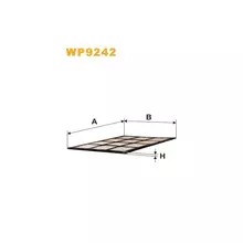 WP9242 Фільтр салону (фільтр кабіни) [WIX]