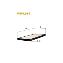 WP9244 Фільтр салону (фільтр кабіни) [WIX]
