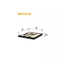 WP9248 Фільтр салону (фільтр кабіни) [WIX]