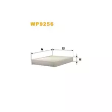 WP9256 Фільтр салону (фільтр кабіни) [WIX]