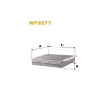 WP9271 Фільтр салону (фільтр кабіни) [WIX]
