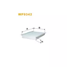 WP9342 Фільтр салону (фільтр кабіни) [WIX]