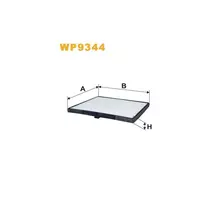 WP9344 Фільтр салону (фільтр кабіни) [WIX]