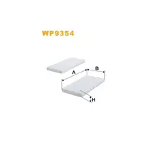 WP9354 Фільтр салону (фільтр кабіни) [WIX]