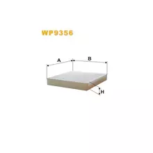 WP9356 Фільтр салону (фільтр кабіни) [WIX]