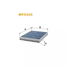 WP9365 Фільтр салону (фільтр кабіни) [WIX]