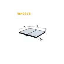 WP9378 Фільтр салону (фільтр кабіни) [WIX]