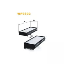 WP9392 Фільтр салону (фільтр кабіни) [WIX]