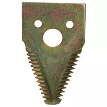 H163132 Сегмент кінцевої частини коси жниварки крупна насічка John Deere