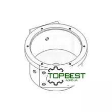 AE35151 Корпус мкш жатки комбайна John Deere
