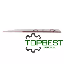 Z75874 Ніж січкарні нерух. John Deere [Rasspe]