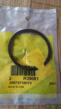R39081 Кільце стопорне John Deere