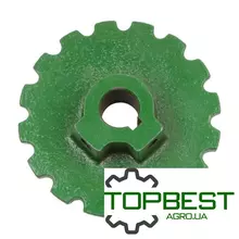 Z10117 Зірочка привода коси жатки John Deere Z10117 Зірочка привода коси жатки John Deere