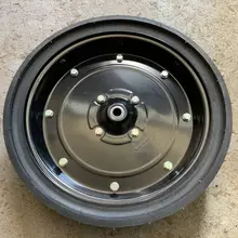 465914 Колесо опорне з вирізами 4.5&quot;x16&quot; (242306)