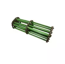 AH138187 50003-88 Транспортер в сборі з планками (3 цепи), JOHN DEERE 9500, CTS серия (Cametet)