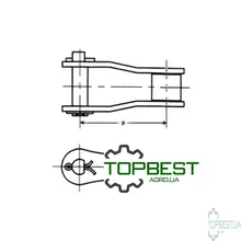 1425183 Перехідна ланка S55R1 [Rollon] - ланцюга