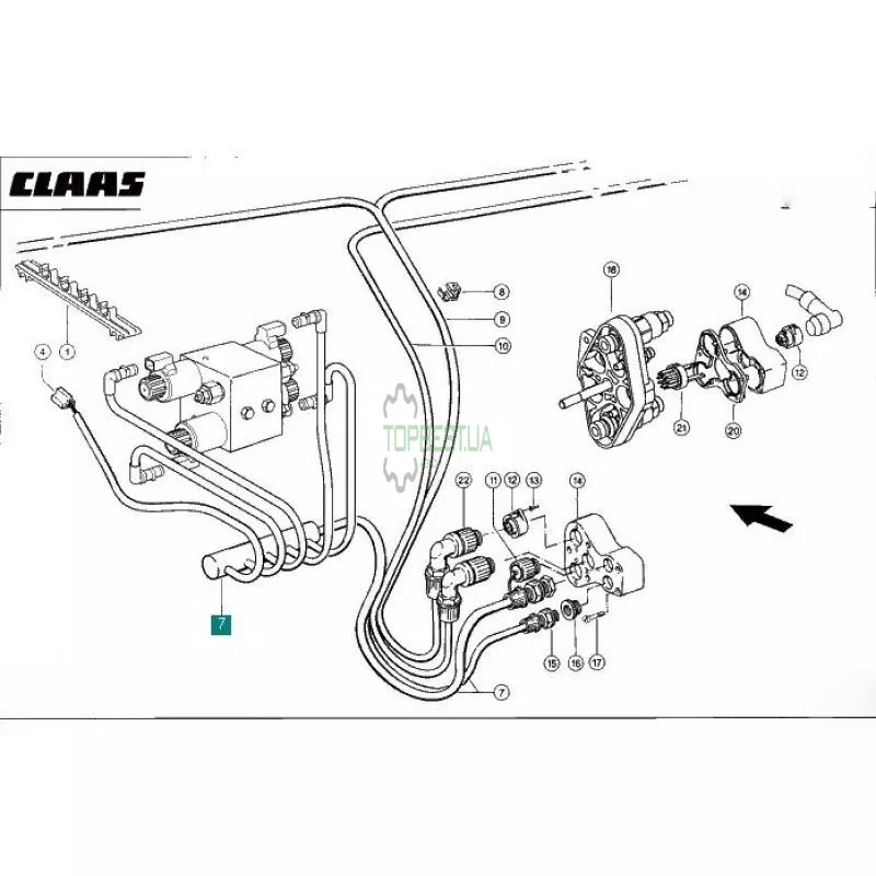 0000161181 Кабель кпл [Claas Original]