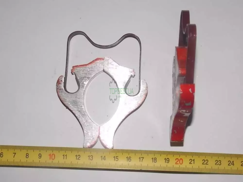 00170161 Кліпса ALU 10мм червона Horsch