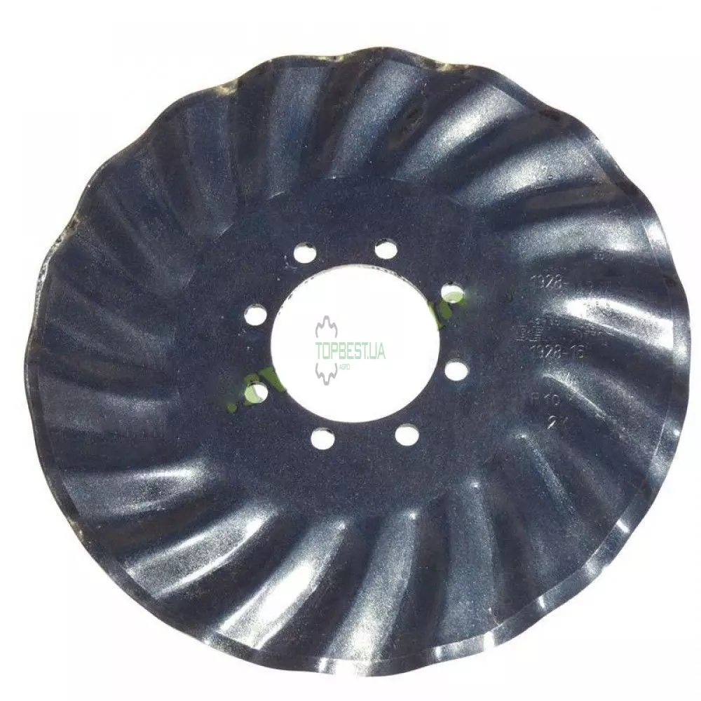 2Y 5-1928-16 R.101 Диск хвилястий D=404 мм 18хвиль 5мм 8 отворів, Great Plains 820-205C (Bellota) Great Plains