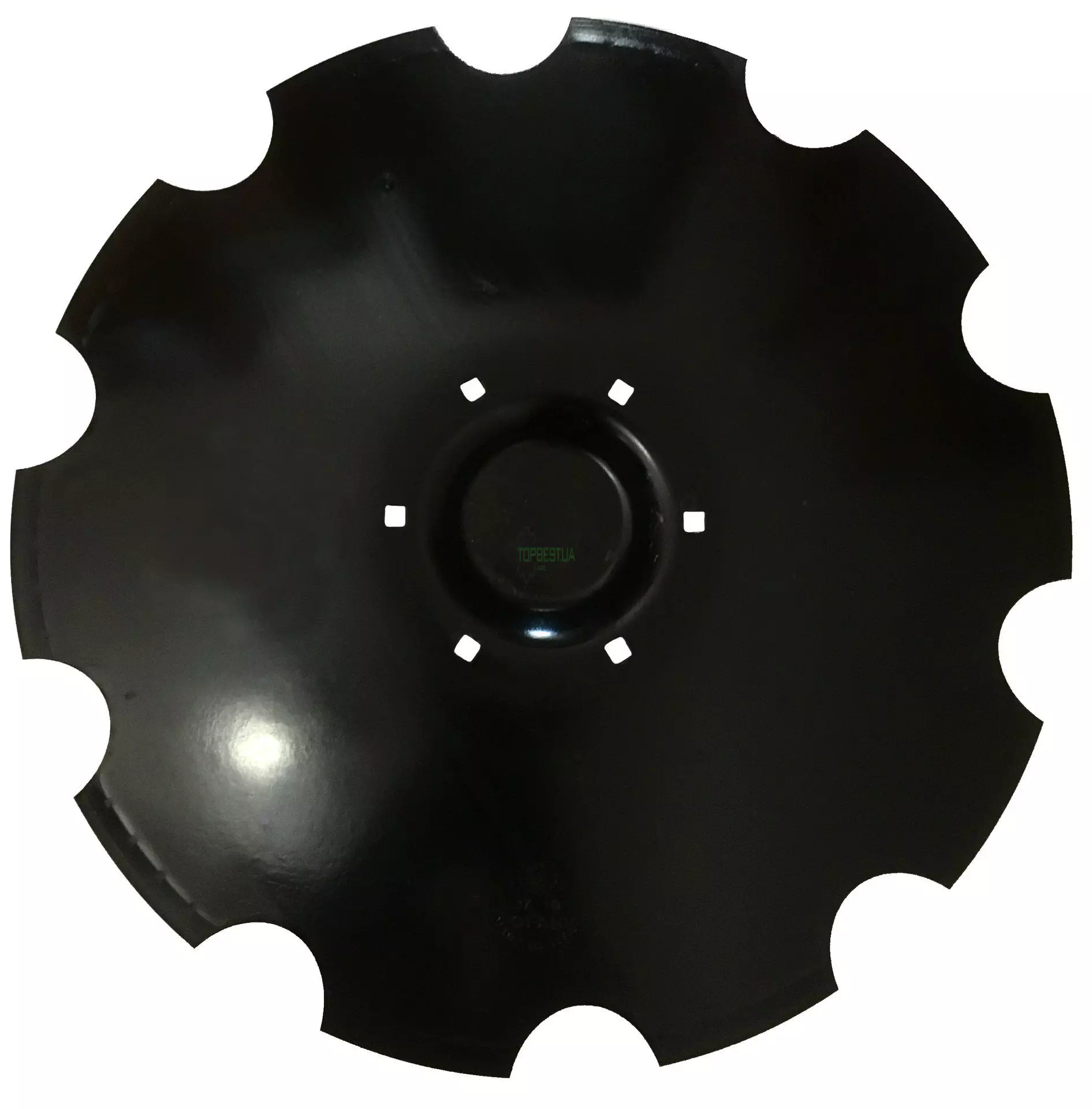 34910017 Диск 735х6 зубчастий , 6 квадратных отверстий 12,5х12,5мм, Lemken Rubin 12