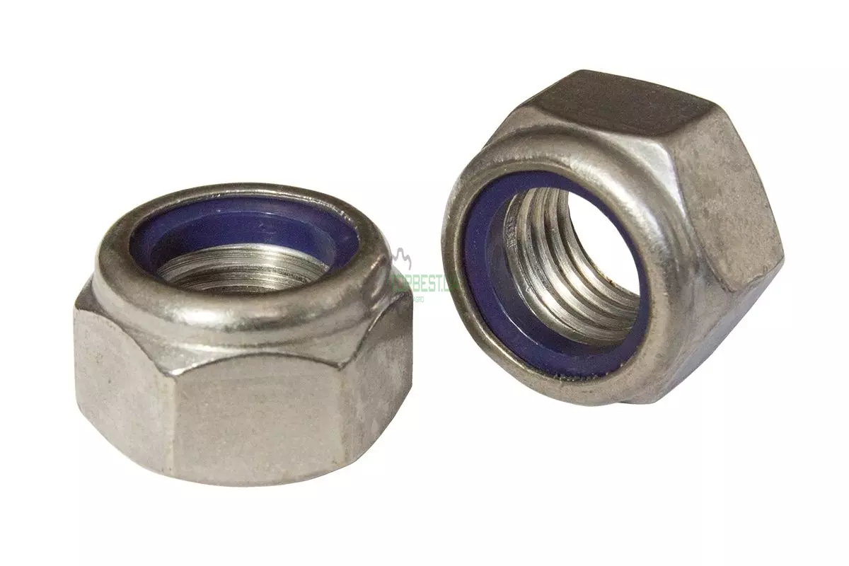 350109 Гайка самостопорна M 5 DIN 934 A2-70 (нержавіюча сталь) Horsch