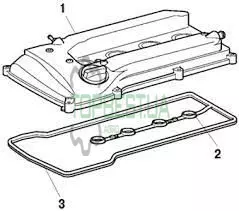 947705 Кришка блоку циліндрів 604957 Manitou