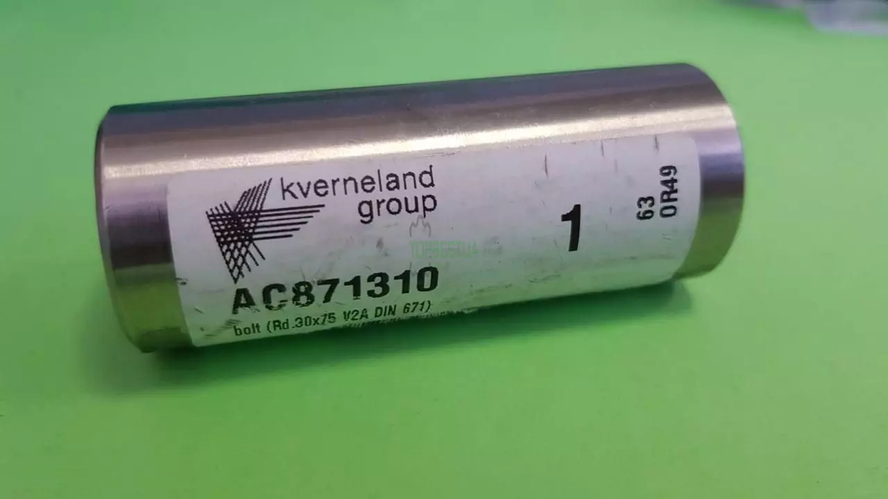 AC871310 Втулка (RD.30X75 V2A DIN 671) Kverneland