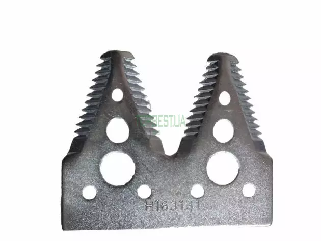 H163131 Сегмент здвоєний коси жниварки 7зубців A&amp;I