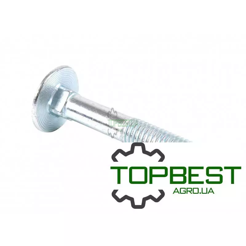 040412 Болт м 8х50 півпотайний під кв. Geringhof, 8.8