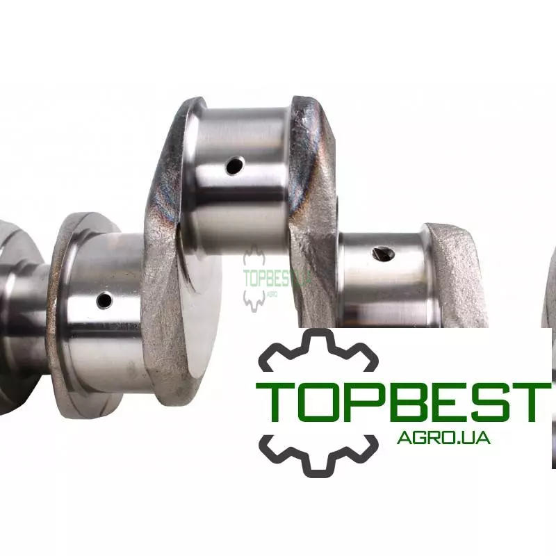 3637472M91 Колінвал двигуна (під набивку) Massey Ferguson Perkins [Genmot]