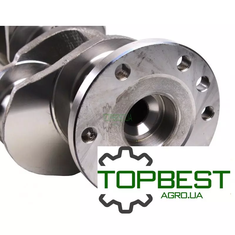 3637472M91 Колінвал двигуна (під набивку) Massey Ferguson Perkins [Genmot]