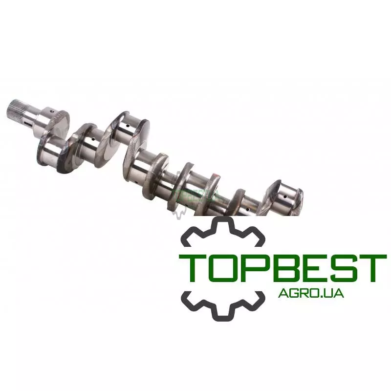 3637472M91 Колінвал двигуна (під набивку) Massey Ferguson Perkins [Genmot]