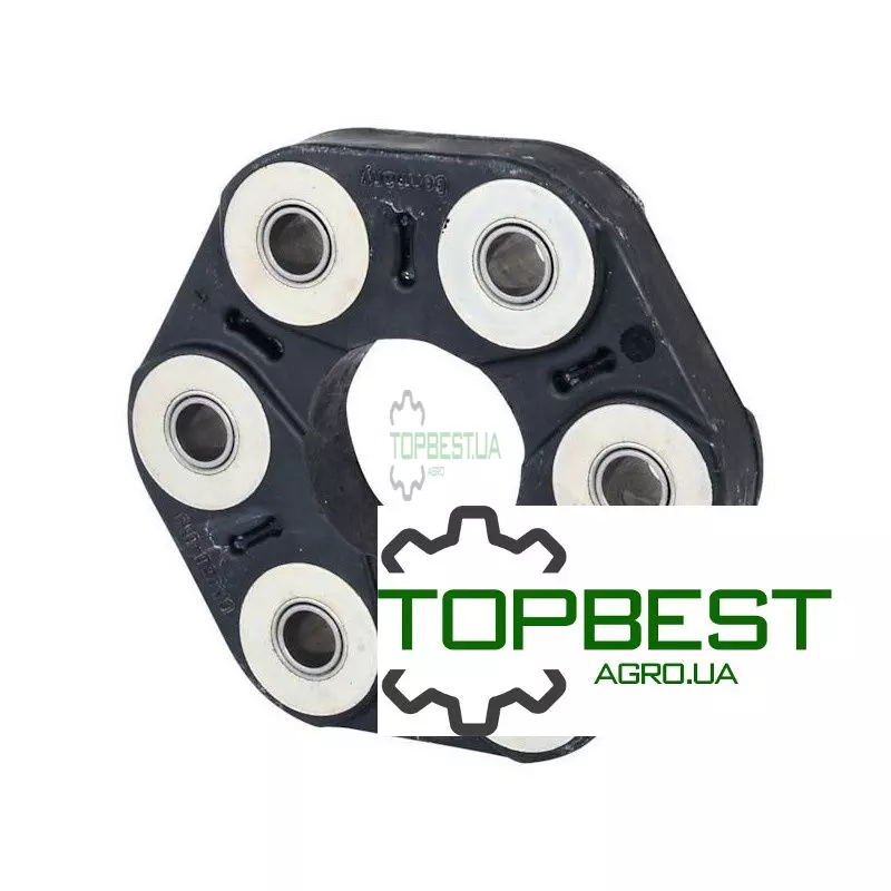 657556 Гумова муфта трансмісії комбайна Claas - 70х195мм