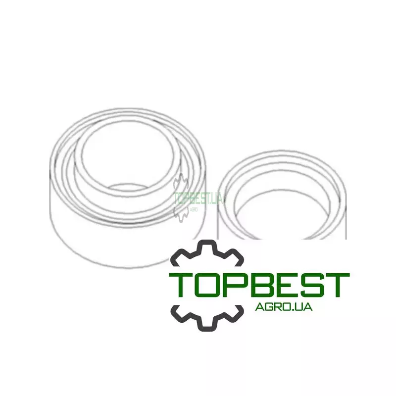 JD10384 Вставний кульковий підшипник JD39106 John Deere, 701514.0 Claas [VBF]