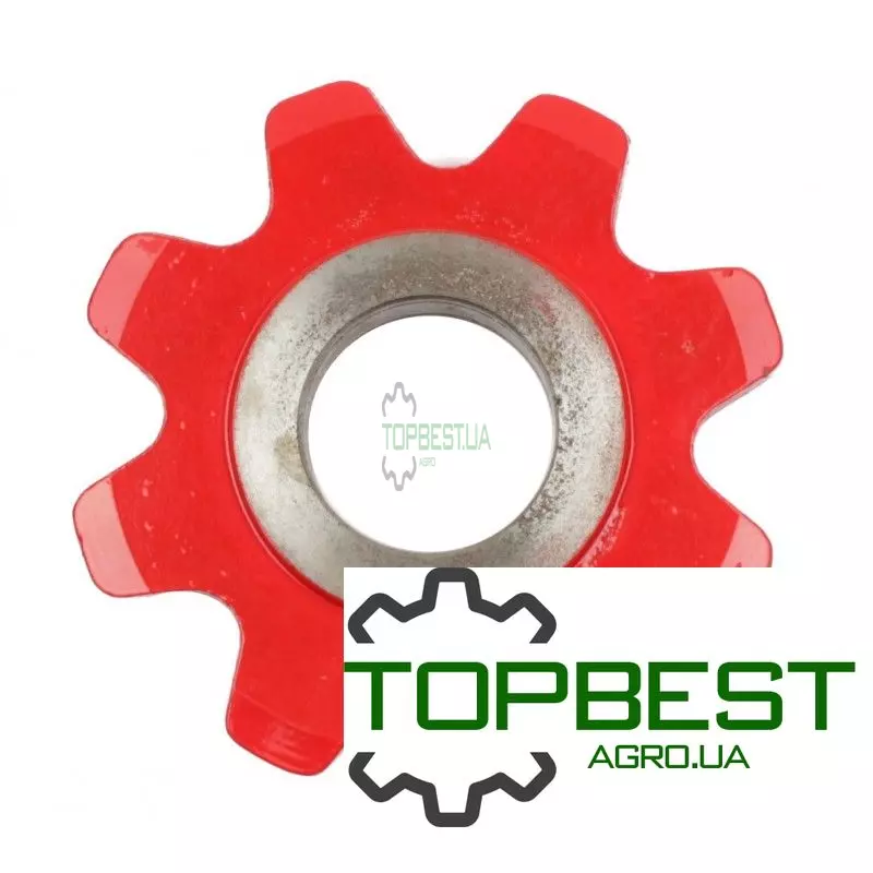 414842M1 Зірочка транспортера похилої камери Massey Ferguson - T8