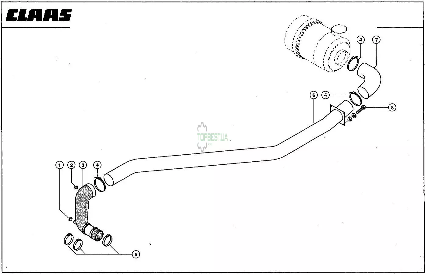 0026325010 Патрубок [Claas Original]