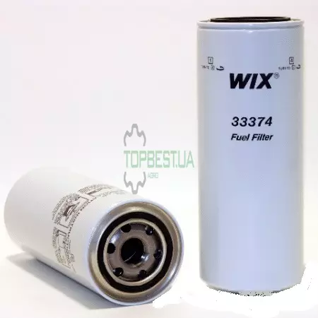 1R-0712 Фільтр паливний CATERPILLAR [ WIX ]