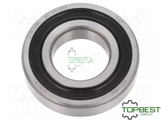 6007-2RS1 Підшипник кульковий d>30 35X62X14