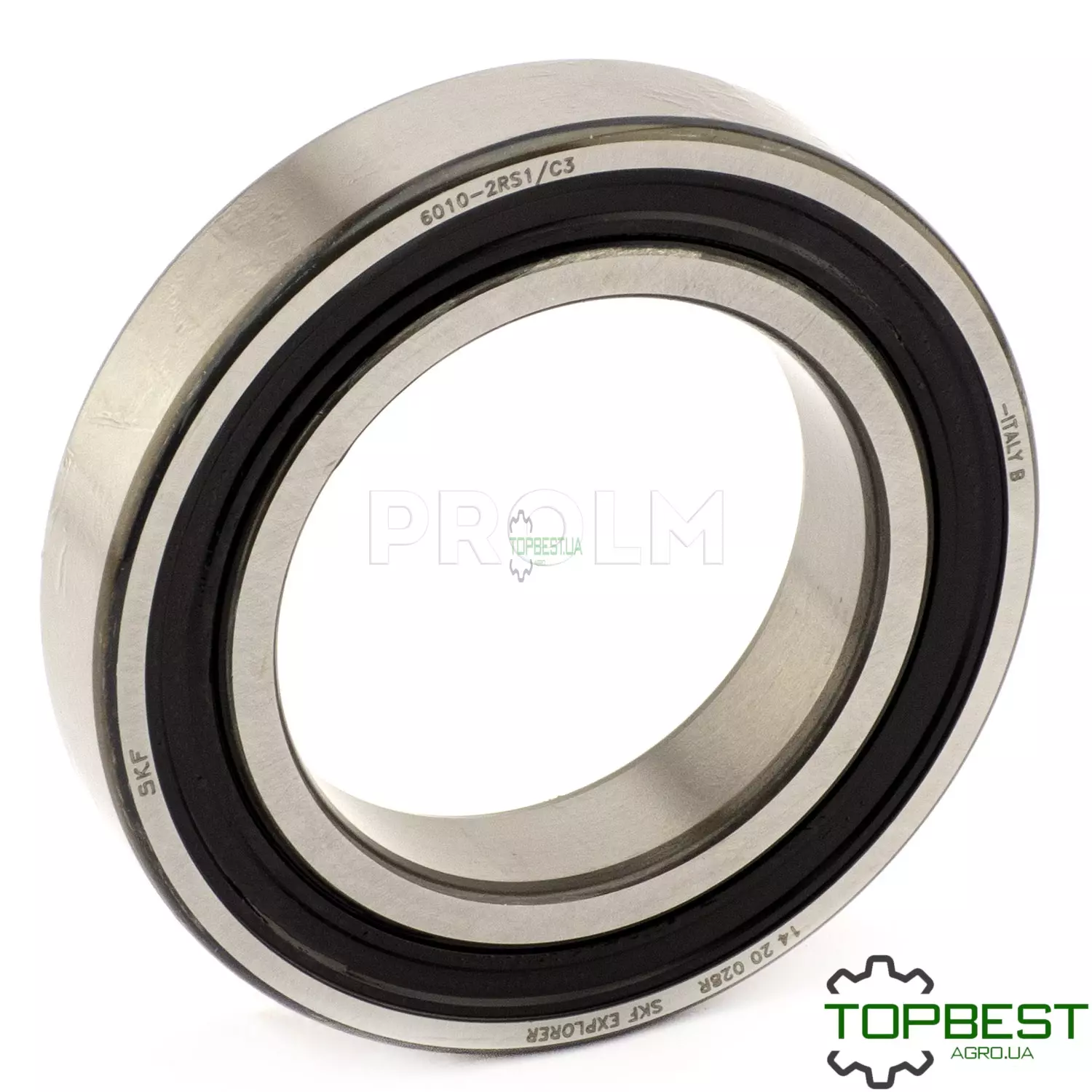 6010-2RS1/C3 Підшипник кульковий d>30 50X80X16